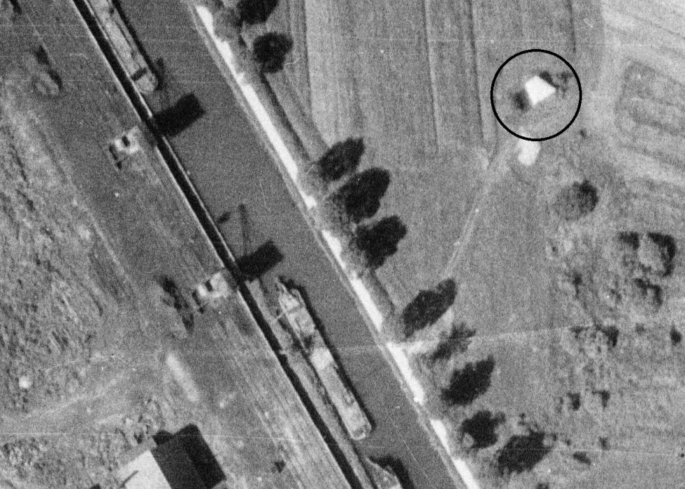 Ligne Maginot - SARRALBE CANAL SUD - (Blockhaus pour canon) -  - IGN