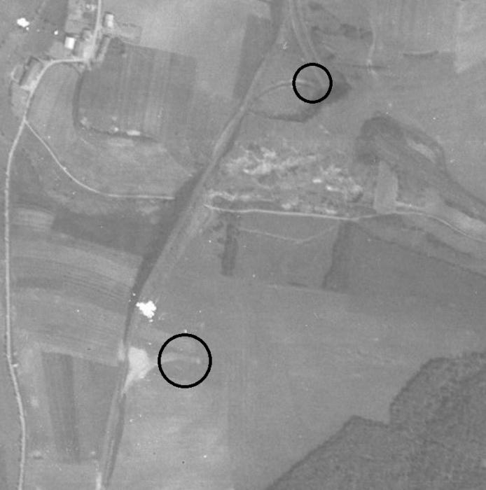 Ligne Maginot - ABONCOURT (4e Bie/372e RALF) - (Position ALVF) -  - IGN - Géoportail 1948