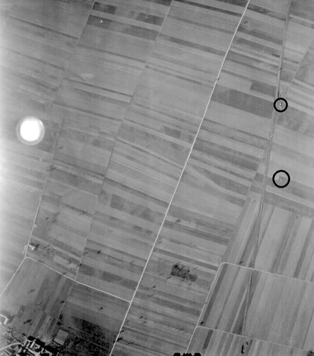 Ligne Maginot - OBERSAASHEIM Sud 2 - (Blockhaus de type indéterminé) -  - IGN - Géoportail 1953