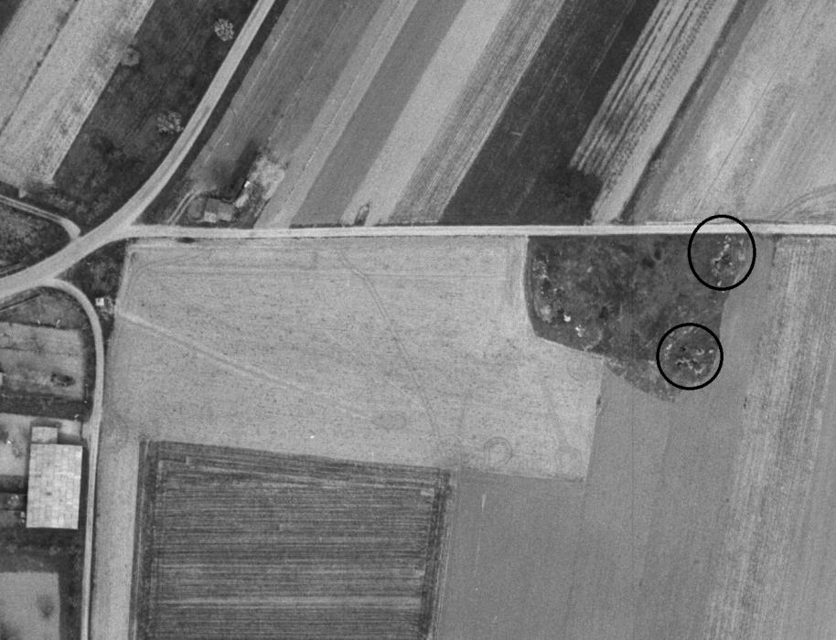 Ligne Maginot - BALGAU Est 1 et 2 - (Blockhaus de type indéterminé) -  - IGN - Géoportail 1960