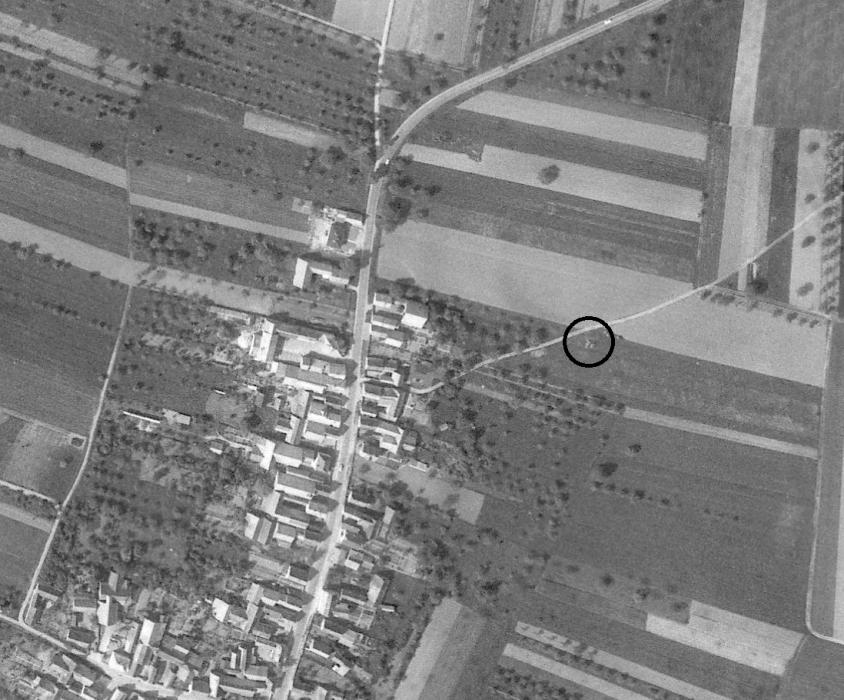 Ligne Maginot - ARTOLSHEIM Nord 1 - (Blockhaus de type indéterminé) -  - IGN - Géoportail 1966
