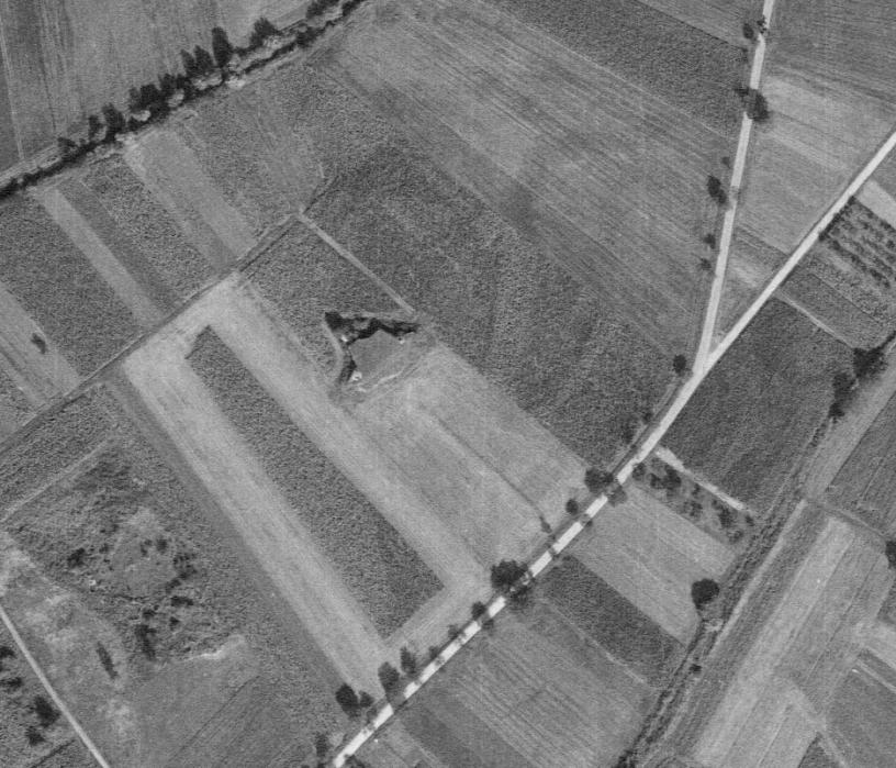 Ligne Maginot - 24/3 - ZIEGELHOF (Casemate d'infanterie - double) -  - IGN - Géoportail 1976