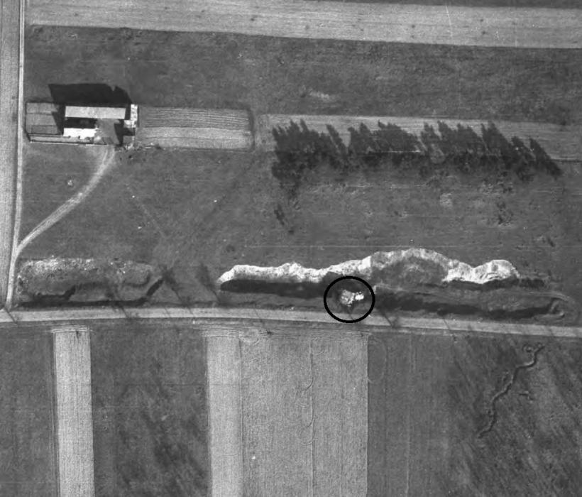 Ligne Maginot - HARTACKER Nord - (Blockhaus de type indéterminé) -  - IGN - Géoportail 1960