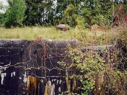Ligne Maginot - 60/3 - OTTMARSHEIM NORD - (Casemate d'infanterie - Double) - La casemate avant qu'elle ne soit enfouie dans le sol. - AALMA - www.lignemaginot.com