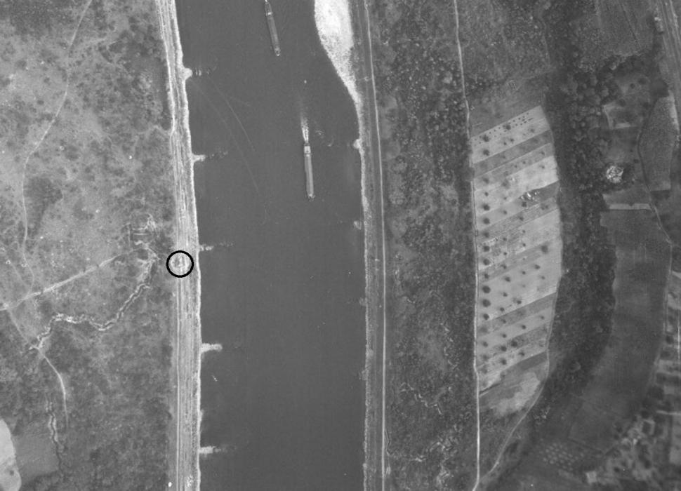 Ligne Maginot - PETIT-LANDAU BERGE 4 - (Blockhaus pour arme infanterie) -  - IGN - Géoportail 1947