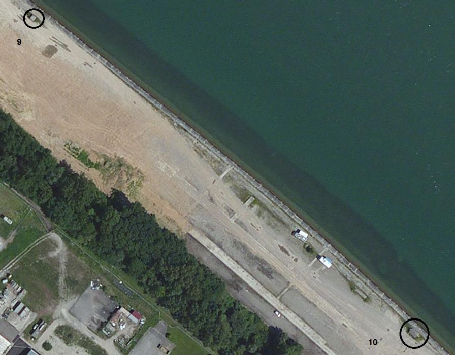 Ligne Maginot - Blockhaus de Village-Neuf berge 9 - Situé en partie haute de la photo - Bing Sat