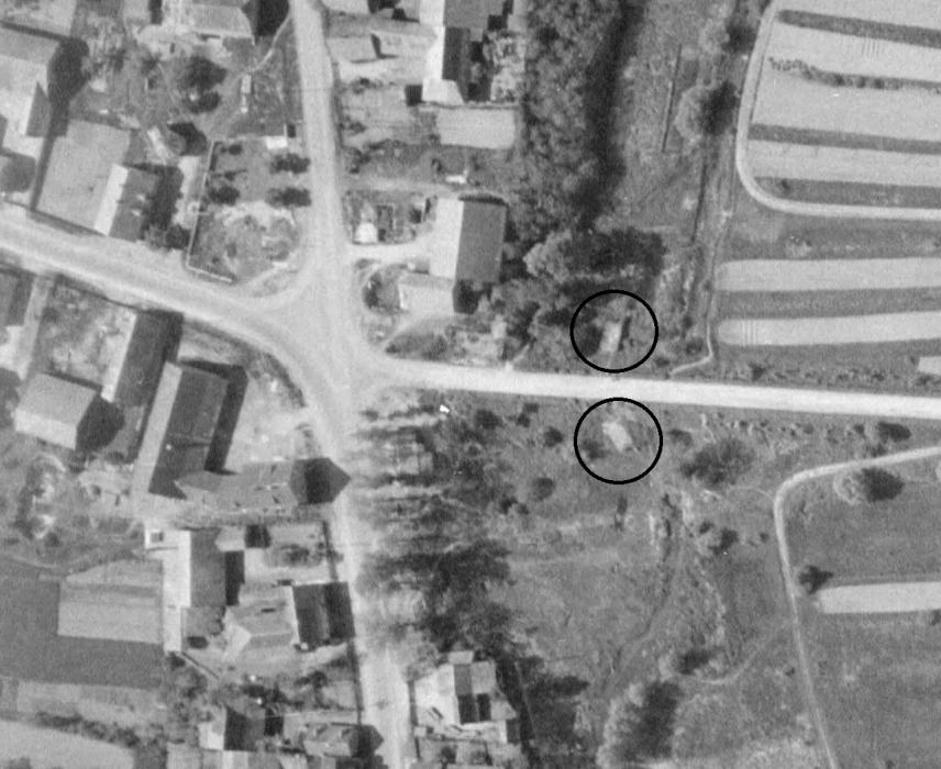Ligne Maginot - CHAUSSEE DE BARTENHEIM NORD et CENTREterie) -  - IGN - Géoportail 1947