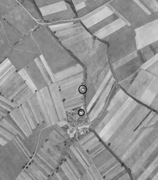 Ligne Maginot - Blockhaus HELLHOF 4 et 5 -  - IGN - Géoportail 1949