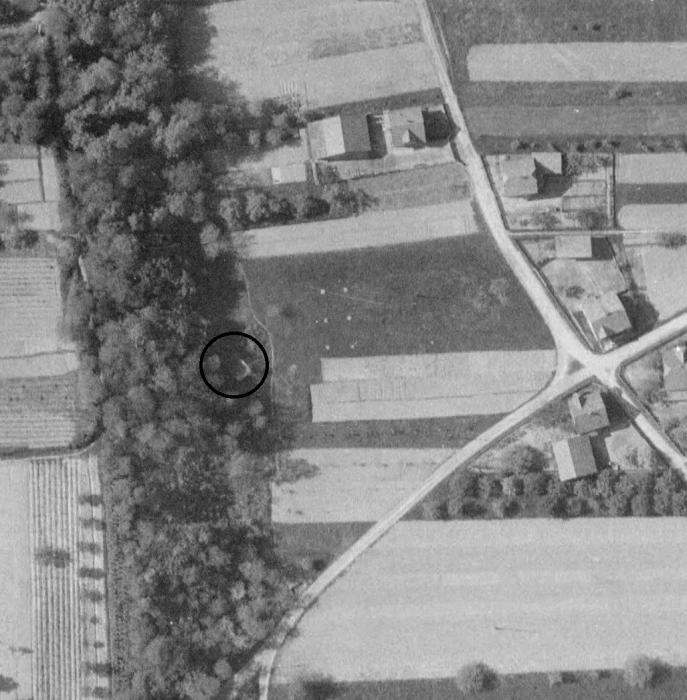 Ligne Maginot - B666 - WALTZTROTTEN SUD - (Blockhaus pour arme infanterie) -  - IGN - Géoportail 1947
