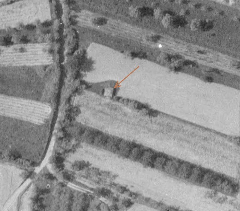 Ligne Maginot - BARTENHEIM OUEST - (Observatoire d'infanterie) -  - IGN - Géoportail 1947