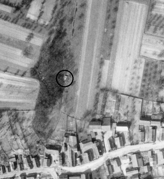 Ligne Maginot - B661 - BARTENHEIM NORD OUEST - (Blockhaus pour arme infanterie) -  - IGN - Géoportail 1958