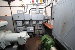 Ligne Maginot - BOIS KARRE - A12 - (Ouvrage d'infanterie) - L'usine électrique 
Le tableau  électrique général de l'ouvrage