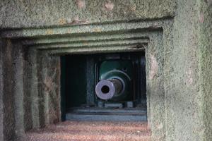 Ligne Maginot - Ouvrage de la FERTE - Bloc 1
Canon antichar de 47 mm mle 1934