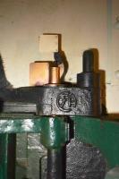 Ligne Maginot - Ouvrage de la FERTE - Bloc 1
Canon antichar de  47 mm mle 34 
Indicateur confirmant le bon verrouillage du canon dans la trémie