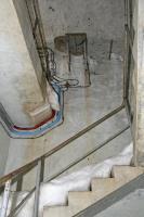 Ligne Maginot - GRANGES COMMUNES - (Ouvrage d'infanterie) - Bloc 1
La cage d´escalier remplie de neige en juillet