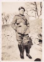 Ligne Maginot - LANGHEP SUD - C64 - (Casemate d'infanterie - Simple) - L'Adjudant-Chef Beaury Henri qui commandait la casemate du Langhep Sud
Photo de novembre 1939