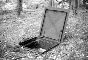 Ligne Maginot - Chambre de coupure D2 - Entrée