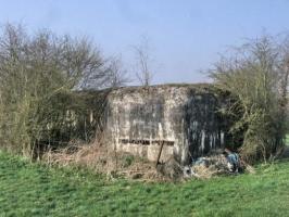 Ligne Maginot - A98 - BELLEVUE - (Blockhaus lourd type STG / STG-FCR - Double) - Créneau d'observation