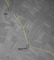Ligne Maginot - CEZF-5 - FONTAINE AU TERTRE - (Blockhaus lourd type STG / STG-FCR - Simple) - En 1940. On voit aussi l'emplacement du futur chantier de CEZF-5a