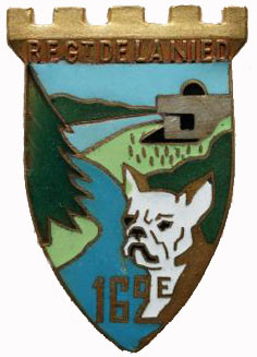 Ligne Maginot - L'insigne du 162° RIF - 