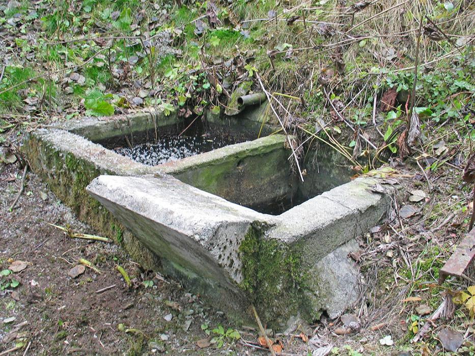Ligne Maginot - PLAN à MARIN - (Abri) - La source alimentant l'ouvrage - STRECKER Jürgen