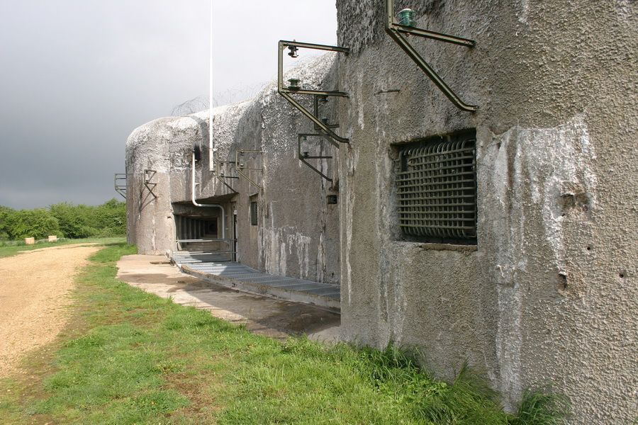 Ligne Maginot - BOIS DU FOUR - A5 - (Ouvrage d'infanterie) - Chambre de tir centrale, coté entrée - HUYGEN Georges