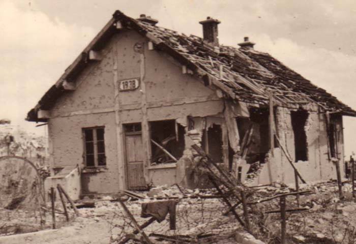 Ligne Maginot - HAUT POIRIER - (Ouvrage d'infanterie) - La casernement extérieur en juin 1940 - Inconnu