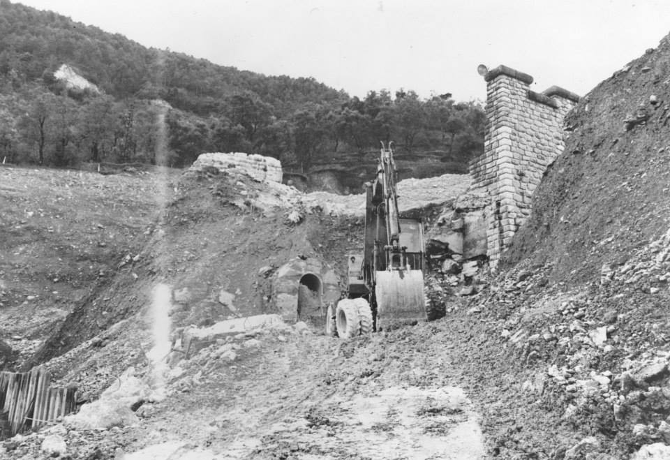 Ligne Maginot - Tunnels de Gigne Carenca - Travaux entre les entrées du tunnel de Gigne et celui de Caranca à Breil - Inconnu