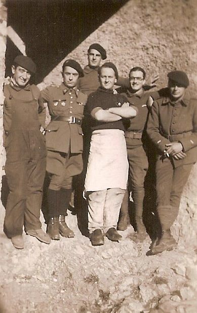 Ligne Maginot - CROIX DE COUGOULE (CC) - (Ouvrage d'infanterie) - Une partie de l'équipage - Inconnu