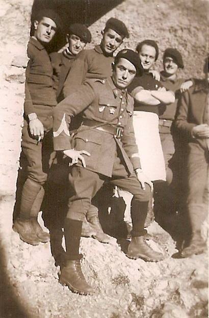 Ligne Maginot - CROIX DE COUGOULE (CC) - (Ouvrage d'infanterie) - Une partie de l'équipage - Inconnu