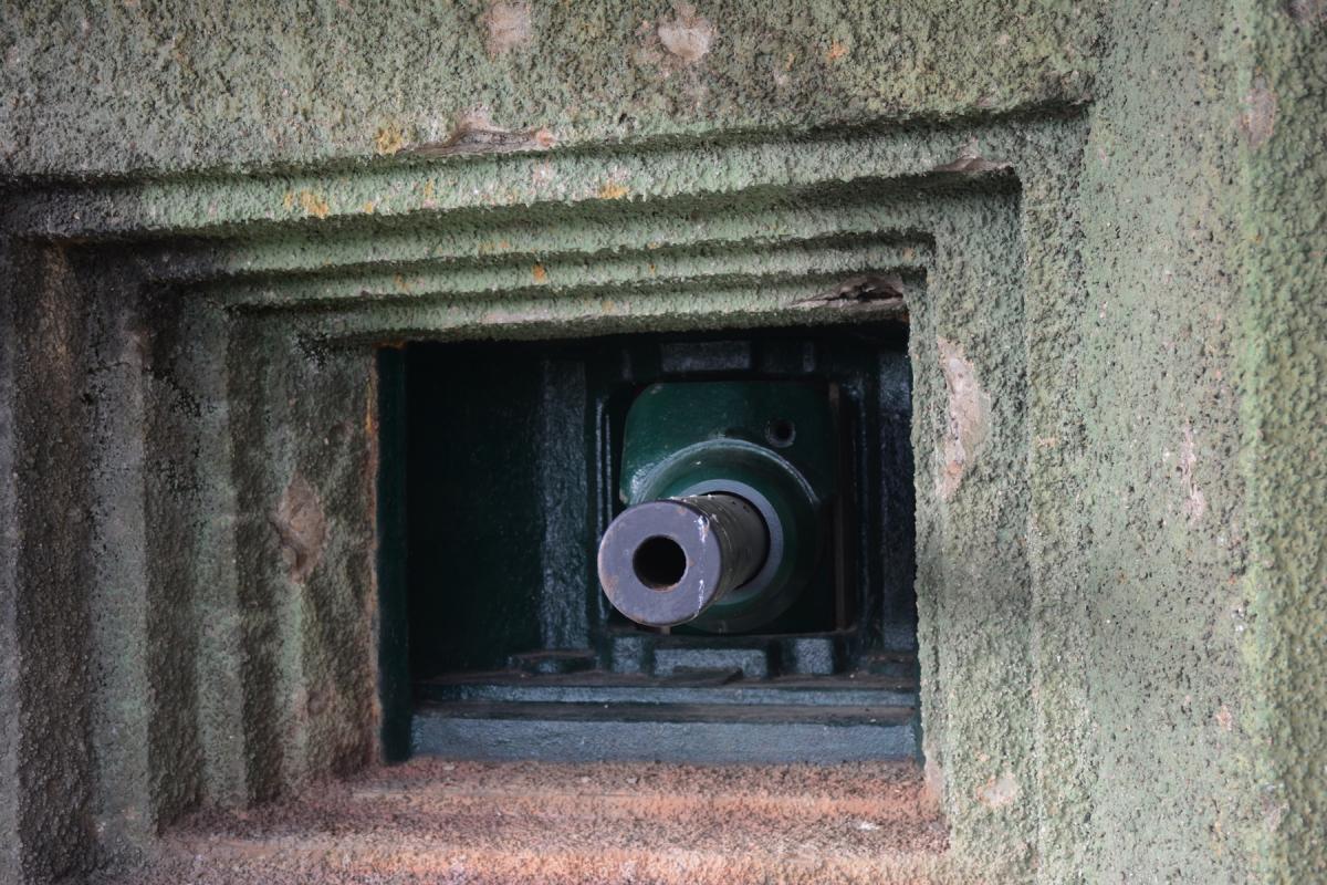 Ligne Maginot - Ouvrage de la FERTE - Bloc 1
Canon antichar de 47 mm mle 1934