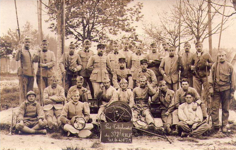 Ligne Maginot - 372° RALVF - Les téléphonistes - 