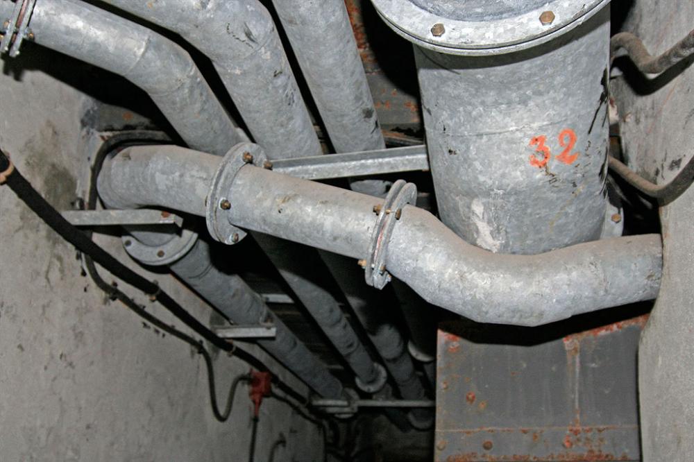 Ligne Maginot - GRANGES COMMUNES - (Ouvrage d'infanterie) - Bloc 2
La ventilation - STRECKER Jürgen