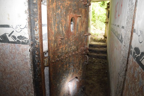 Ligne Maginot - LANGHEP NORD - C63 - (Casemate d'infanterie - Simple) - Le couloir d'entrée - Gut didier