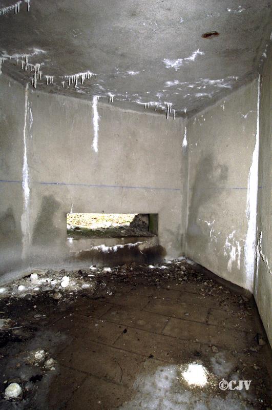 Ligne Maginot - A7 - LE MAMELON OUEST - (Blockhaus pour canon) - La troisième chambre de tir - Caspar Vermeulen