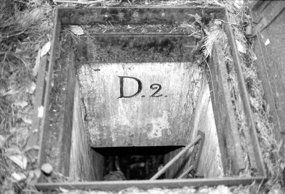 Ligne Maginot - Chambre de coupure D2 - Entrée - B.HENRICH