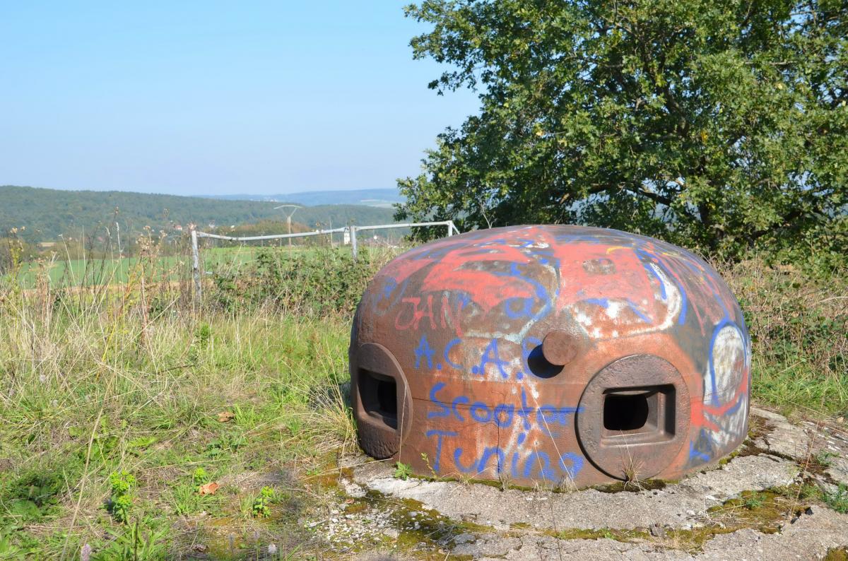 Ligne Maginot - 116 - BROCHRITTY NORD - (Casemate d'infanterie - Double) - Cloche GFM - D. Froehly