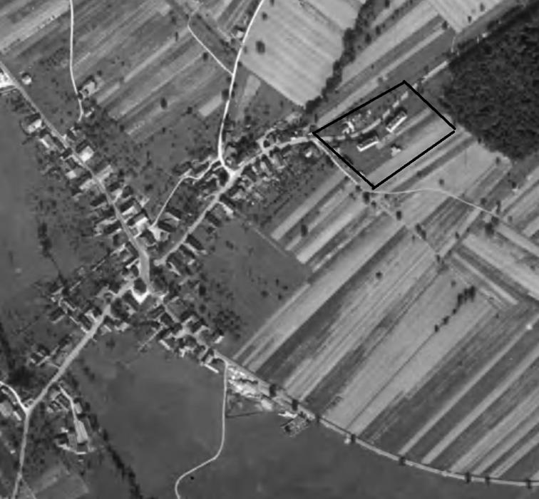 Ligne Maginot - WERENTZHOUSE - (Casernement) -  - IGN - Géoportail 1949