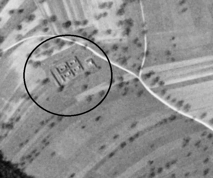 Ligne Maginot - OLTINGUE - (Dépôt de Munitions) -  - IGN - Géoportail 1956