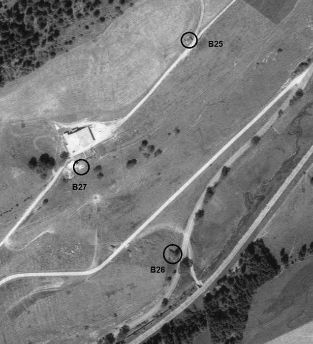 Ligne Maginot - GRANGE BOUTHEAU 1 (TD N° 374) - (Cuve pour arme d'infanterie) -  - IGN