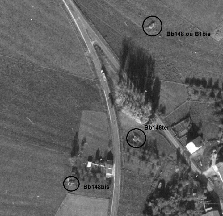 Ligne Maginot - 21BIS - MAIRY NORD - (Blockhaus pour canon) -  - IGN - Géoportail 1972