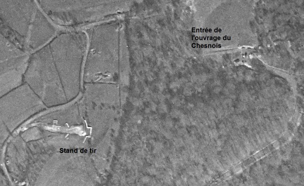 Ligne Maginot - MONTLIBERT - (Stand de tir) -  - IGN - Géoportail 1940