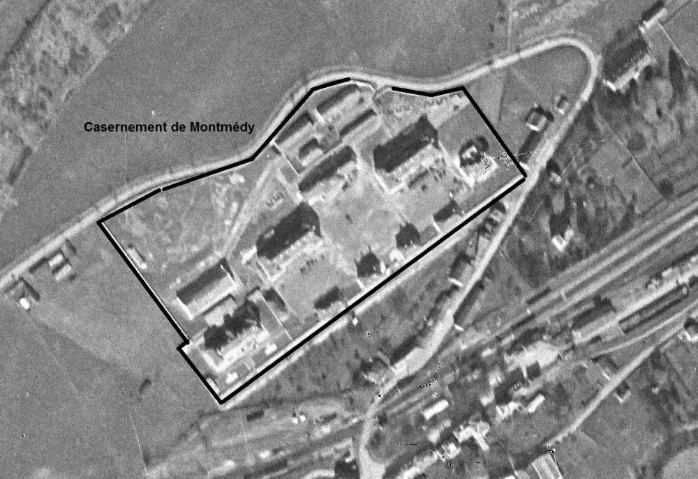 Ligne Maginot - MONTMEDY - (Camp de sureté) -  - IGN - Géoportail 1940