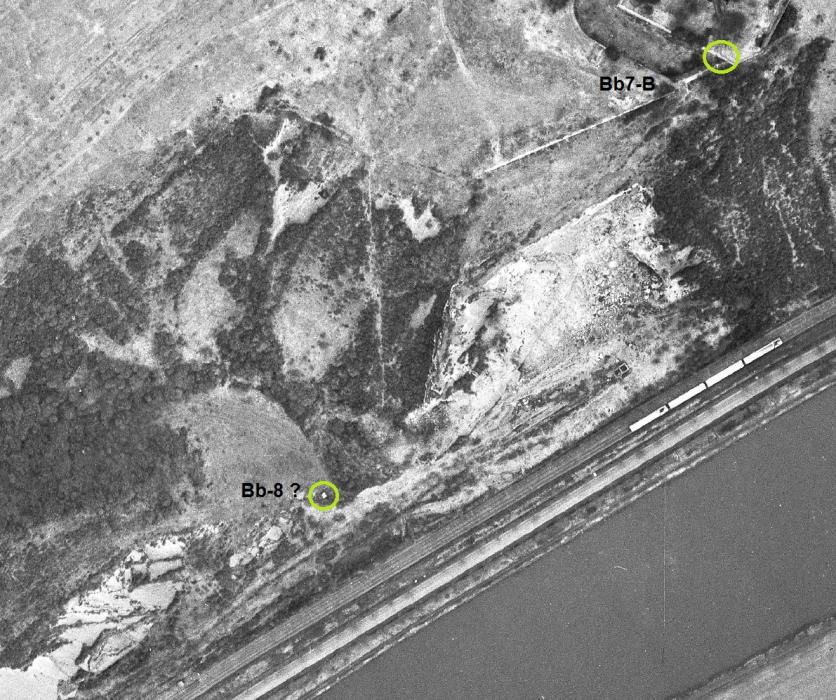 Ligne Maginot - Bb8 - BAS du FORT Nord (Blockhaus de type indéterminé) -  - IGN - Géoportail 1961