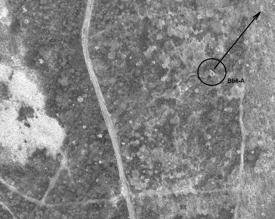 Ligne Maginot - BB6-A - LA MALTERIE - (Blockhaus pour arme infanterie) -  - IGN - Géoportail 1961