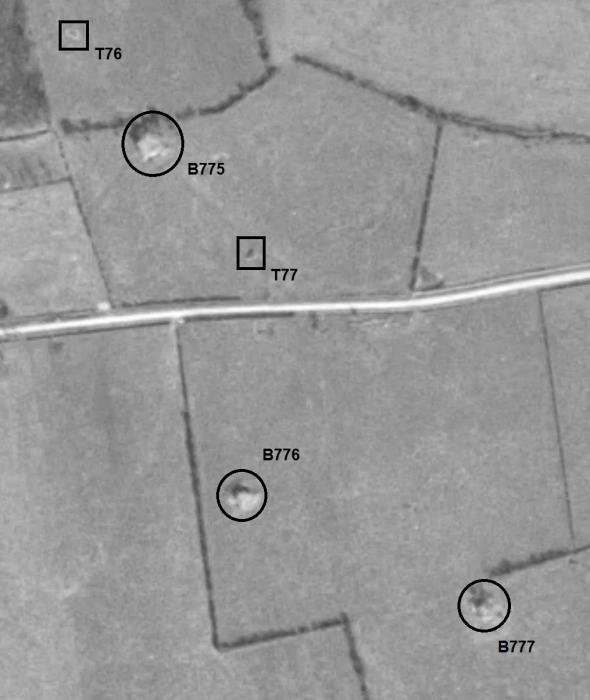 Ligne Maginot - B775 - BOIS DES AUVENELLES - (Blockhaus pour canon) -  - IGN - Géoportail 1957
