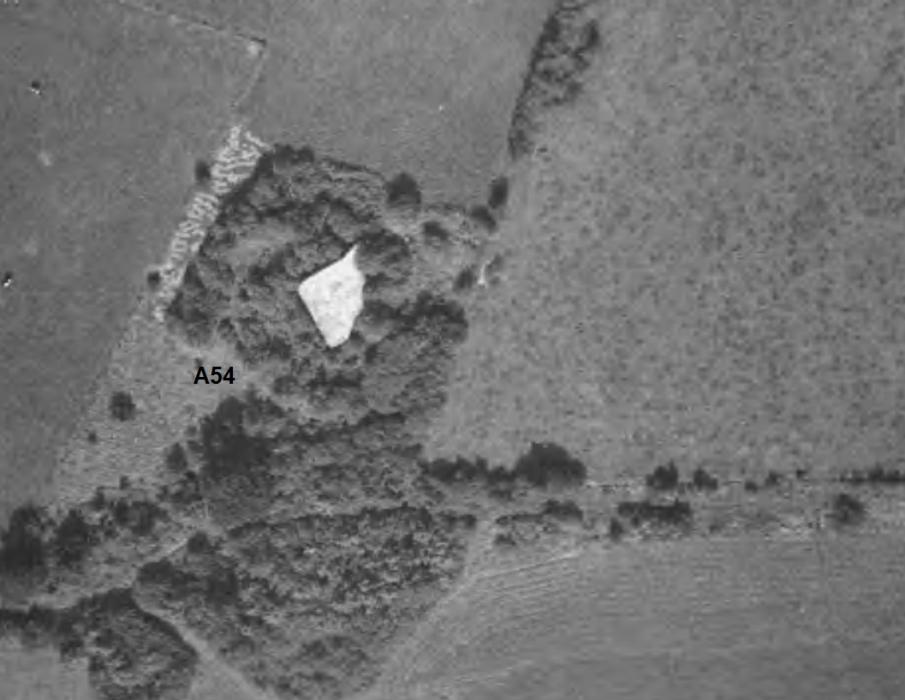 Ligne Maginot - A54 - CROIX BLONDEAU - (Blockhaus pour canon) -  - IGN - Géoportail 1963