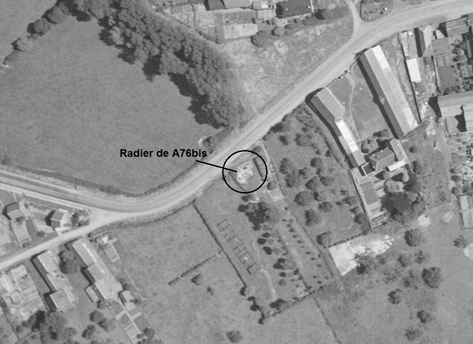 Ligne Maginot - LA LONGUEVILLE - (Blockhaus lourd type STG / STG-FCR - Simple) -  - IGN - Géoportail 1952