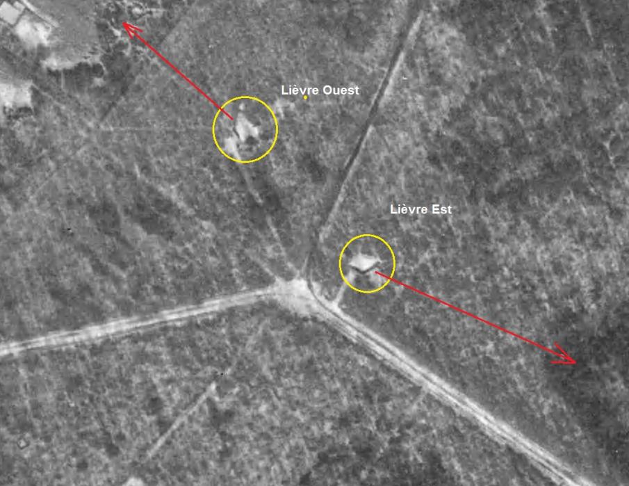 Ligne Maginot - LIEVRE EST - C8 - (Casemate d'infanterie) -  - IGN