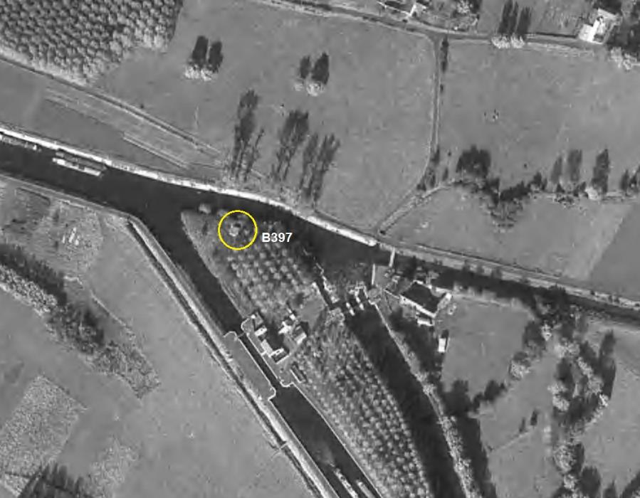 Ligne Maginot - ECLUSE DE RODIGNIES - (Blockhaus pour arme infanterie) -  - IGN - Géoportail 1967